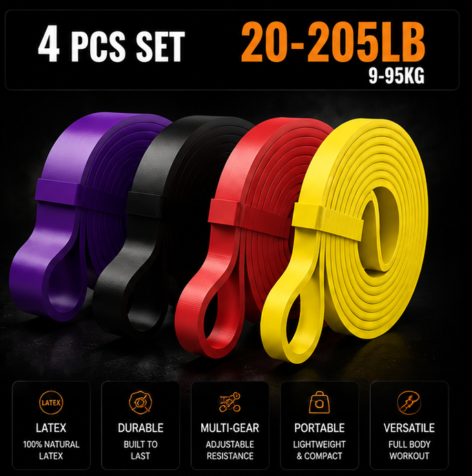 NSC Heavy Duty Resistance Bands