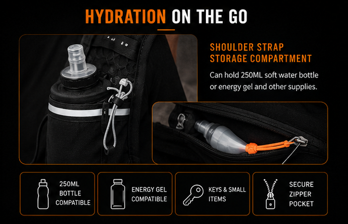 NSC LightWeight Reflective Running Vest